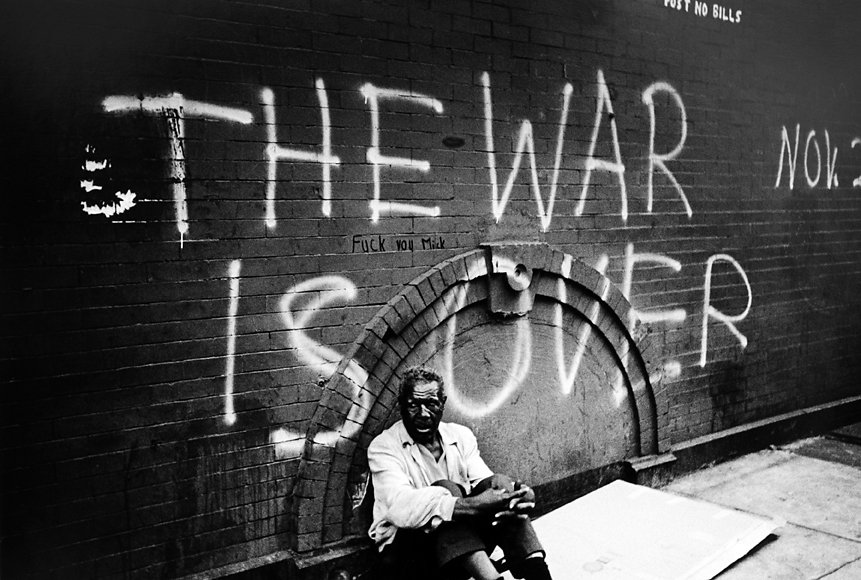 Jerry Berndt, The war is over, New York City, 1970