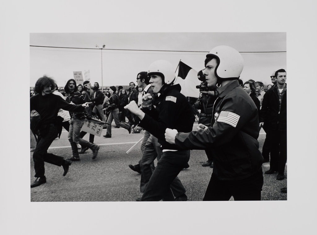 Detroit, 1973, neo nazis attacked peace demonstrators