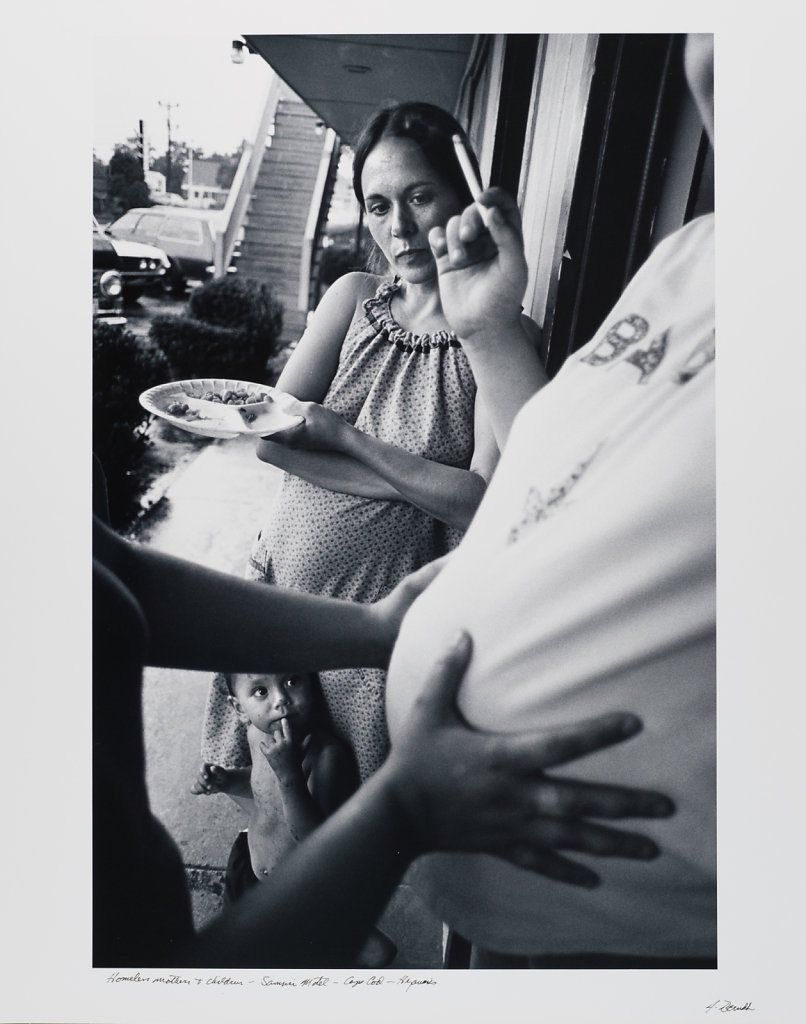 Homeless Mother&Children;, Samuri Motel, Cape Cod, 1983