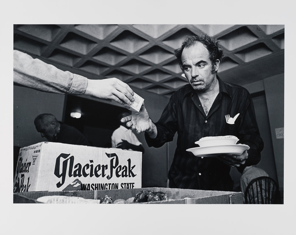 Soup Line, Long Island Shelter for the Homeless, Boston, 1983