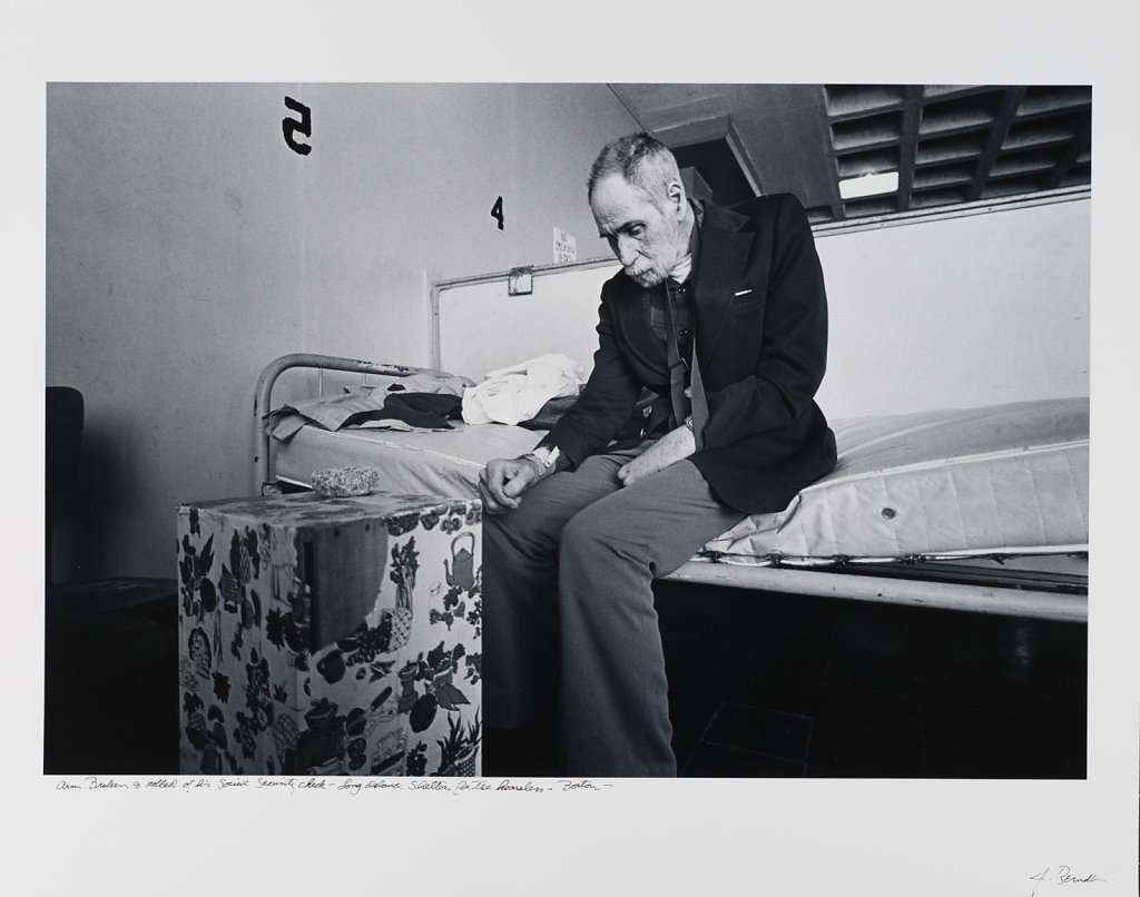 Broken & robbed of his Social Security Card, Long Island Shelter for the Homeless,1993