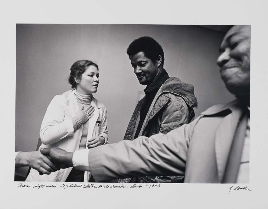 Moreen-Night Nurse, Long Island Shelter, Boston, 1983