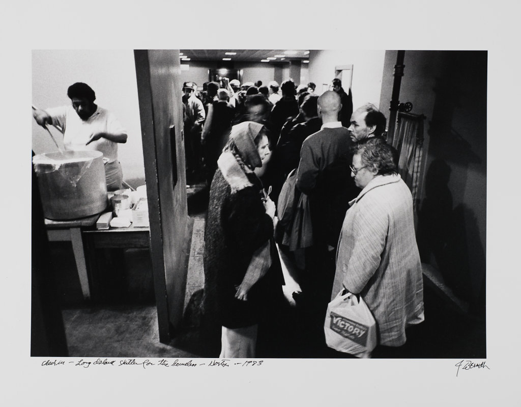 Check In-Long Island Shelter, Boston, 1983