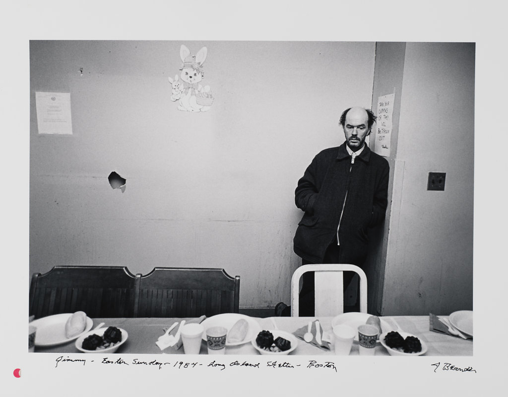 Jimmy-Easter Sunday, Long Island Shelter for the Homeless, Boston, 1984