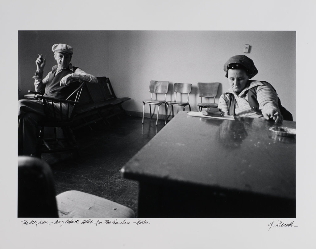 The day room-Long Island Shelter for the Homeless, Boston, 1983