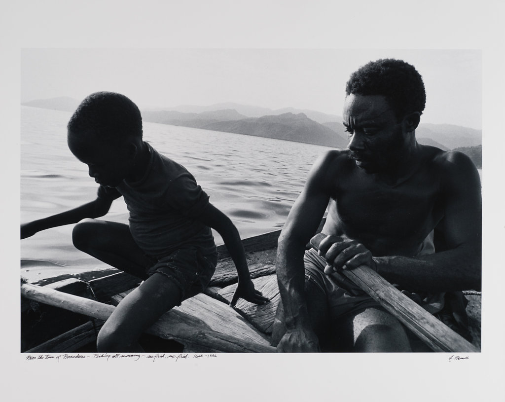 Near the town of Baroderas-Fishing all morning-no fish, no fish, Haiti, 1986