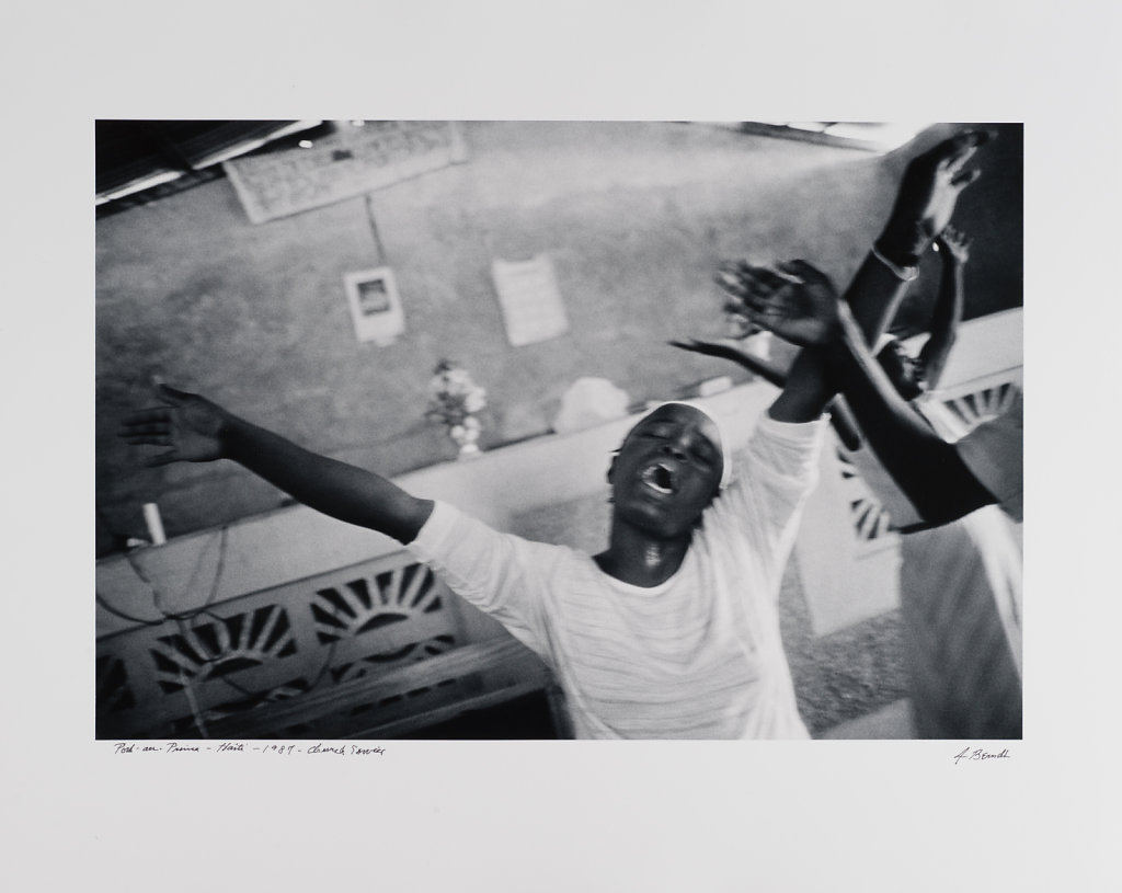 Port-au-Prince, Church Service, Haiti, 1987