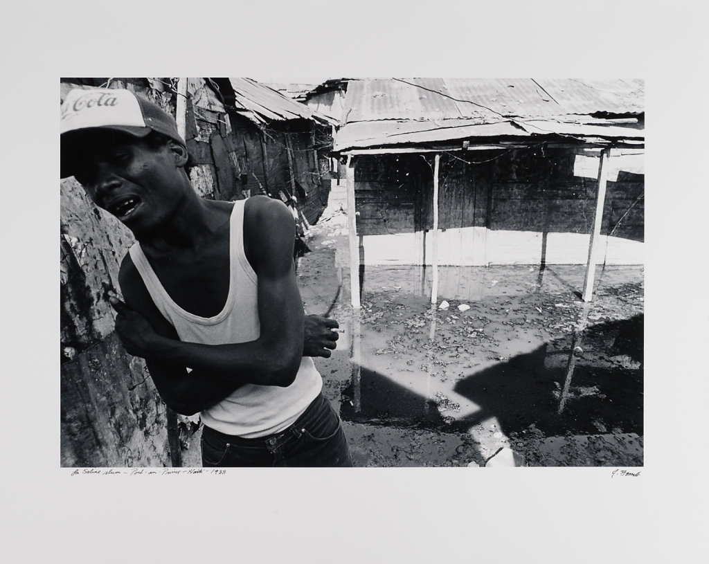 Port-au -Prince, La Saline Slum,  Haiti, 1988