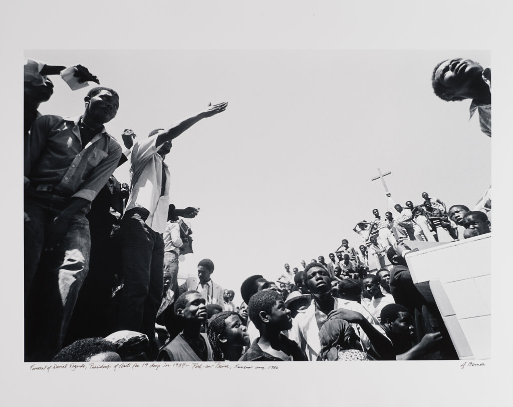 Funeral of Daniel Fignolé, President of Haiti for 19 days, Port-au -Prince, Haiti, 1986, President of Haiti for 19 days, Port-au -Prince, Haiti, 1986