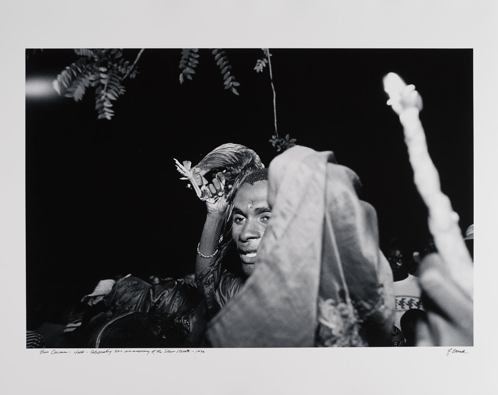 200 Anniversery of the slave revolt, Bois Caïman, Haiti, 1990