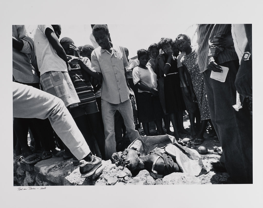 Along Ave. Dessalines, Carrefour Feuilles Neighborhood, Port-au -Prince, Haiti, 1986