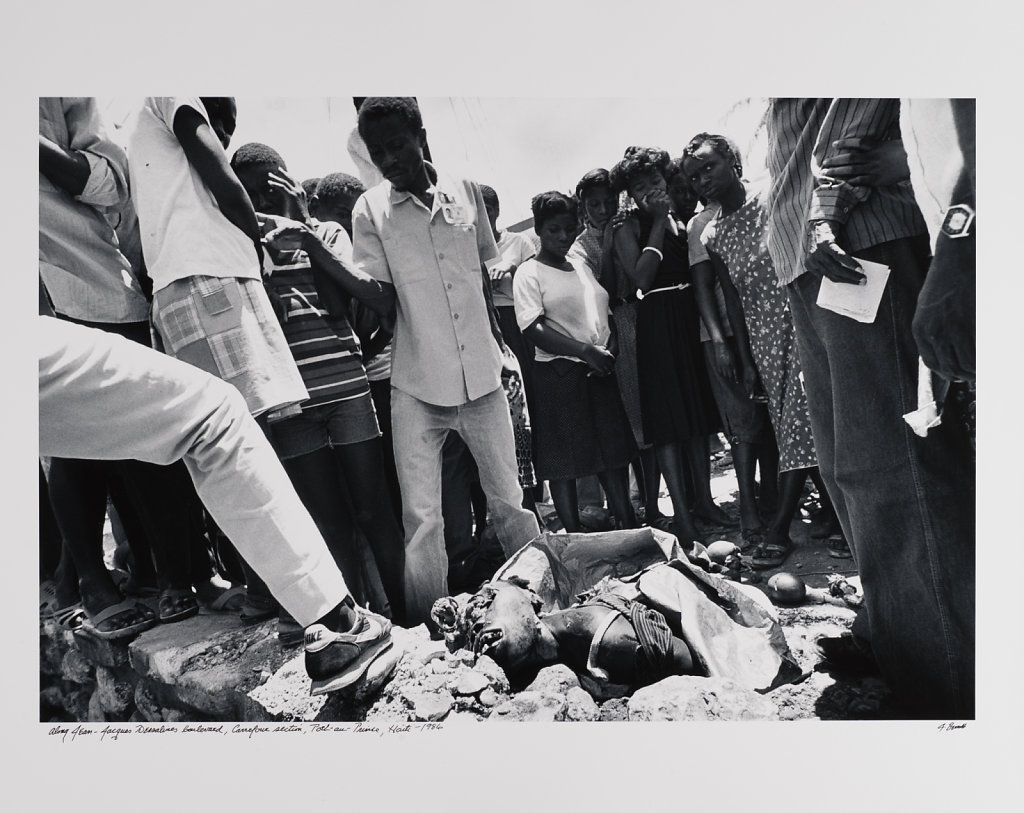 Along Ave. Dessalines, Carrefour Feuilles Neighborhood, Port-au -Prince, Haiti, 1986