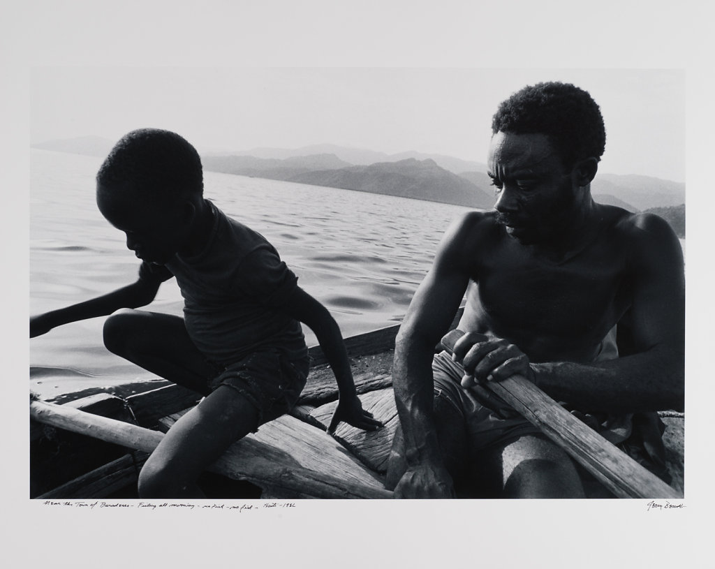 Near the town of Baraderso-Fishing all morning-no fish-no fish, Haiti, 1986