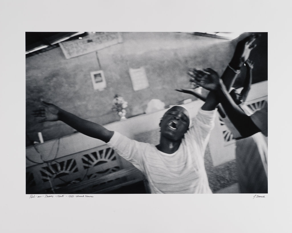 Church Service, Port-au -Prince, Haiti, 1987