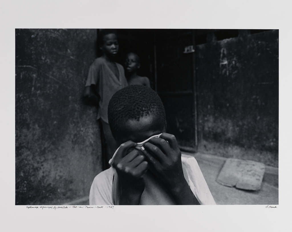 Orphanage organized by Aristide, Port-au -Prince, Haiti, 1987